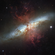 Illustration for article titled Behold the Splendor of A Starburst Galaxy